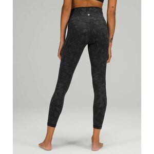 Lululemon Wunder Train High-Rise Tight 25" 12 NWT Hideaway Camo Deep Coal Multi